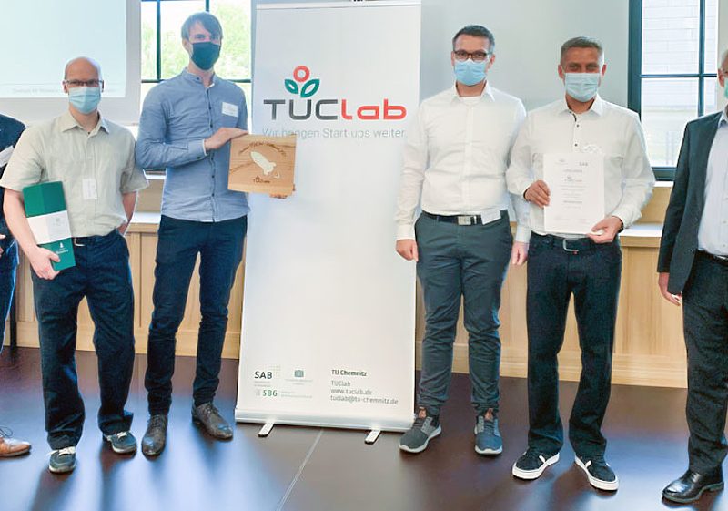 Mittweidaer Startup ANTACON gewinnt TUClab-Gründerwettbewerb 2021 Mittweidaer Startup ANTACON gewinnt TUClab-Gründerwettbewerb 2021