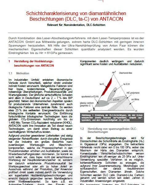 Whitepaper Anton Paar / ANTACON DLC 2.0 Whitepaper Anton Paar / ANTACON DLC 2.0